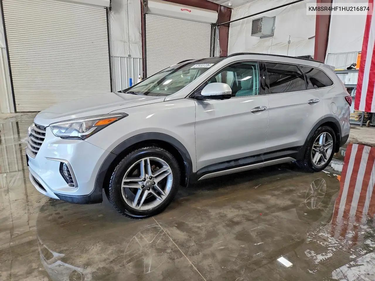 2017 Hyundai Santa Fe Limited Ultimate VIN: KM8SR4HF1HU216874 Lot: 57933726