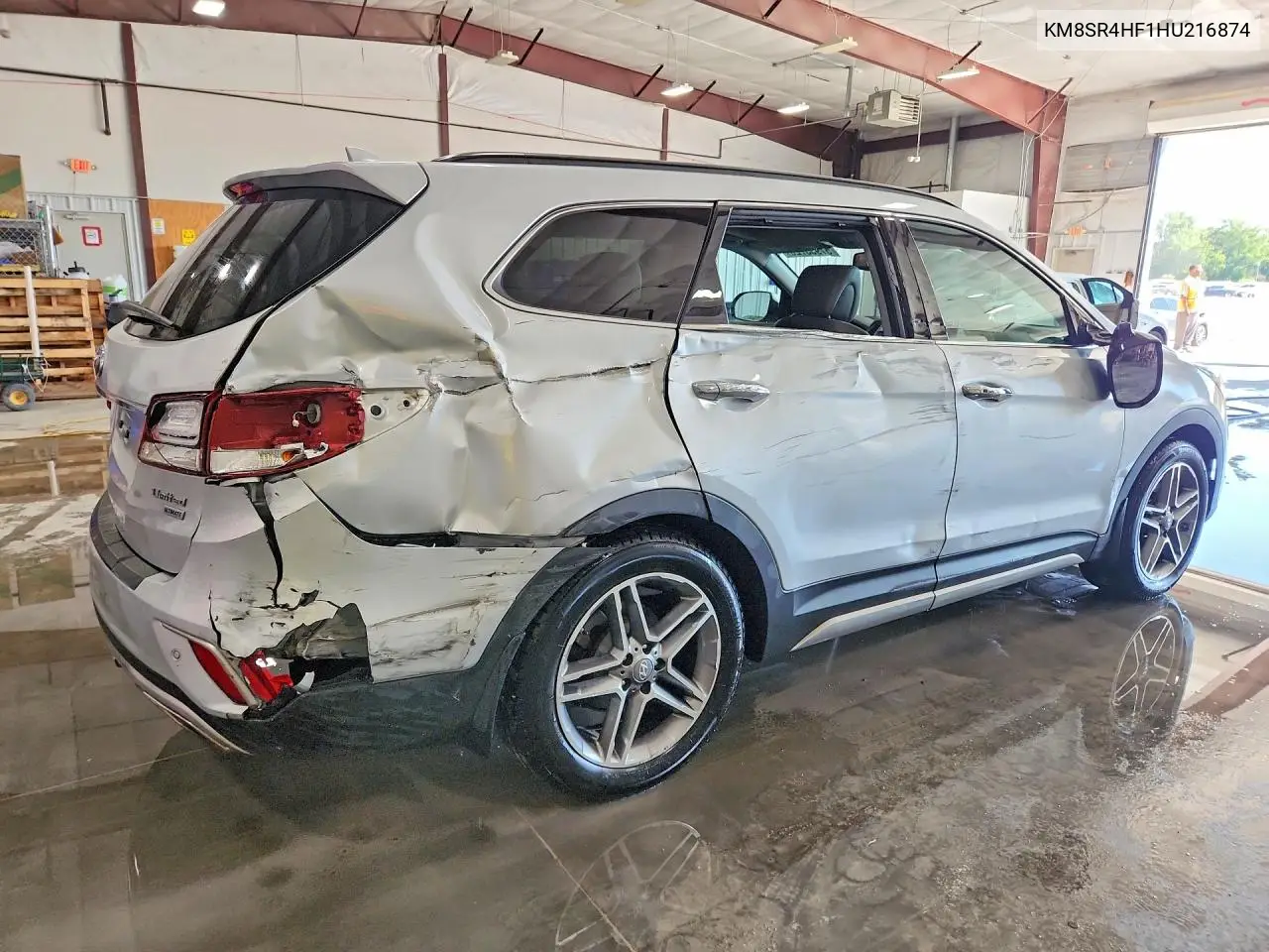 2017 Hyundai Santa Fe Limited Ultimate VIN: KM8SR4HF1HU216874 Lot: 57933726