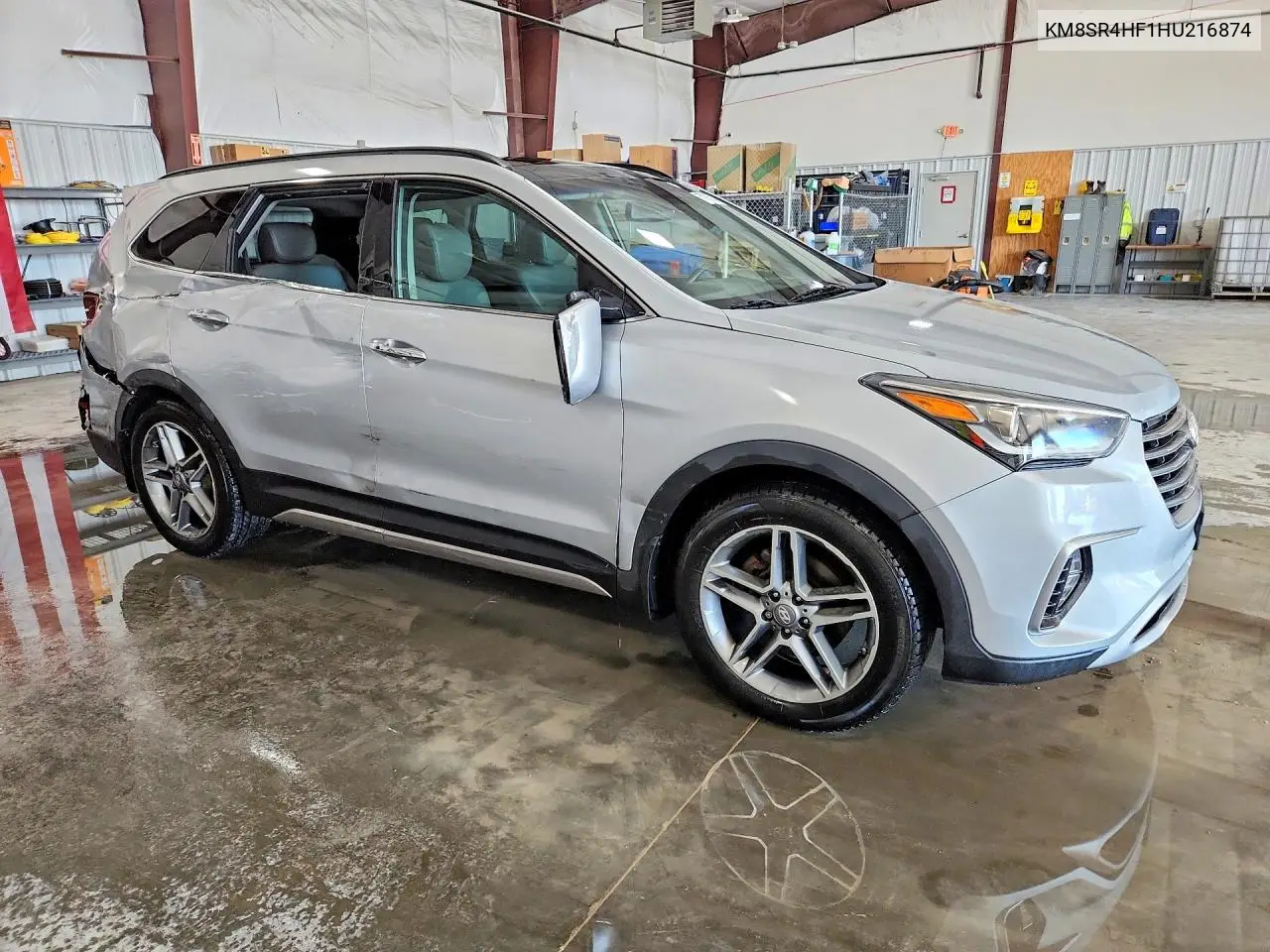 2017 Hyundai Santa Fe Limited Ultimate VIN: KM8SR4HF1HU216874 Lot: 57933726