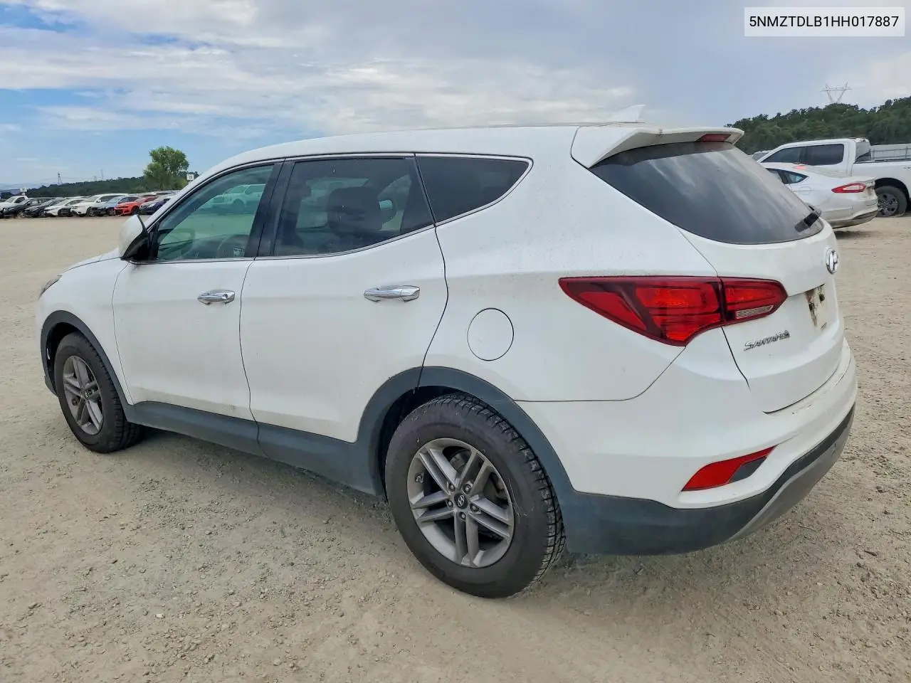 2017 Hyundai Santa Fe Sport 2.4L VIN: 5NMZTDLB1HH017887 Lot: 59573446