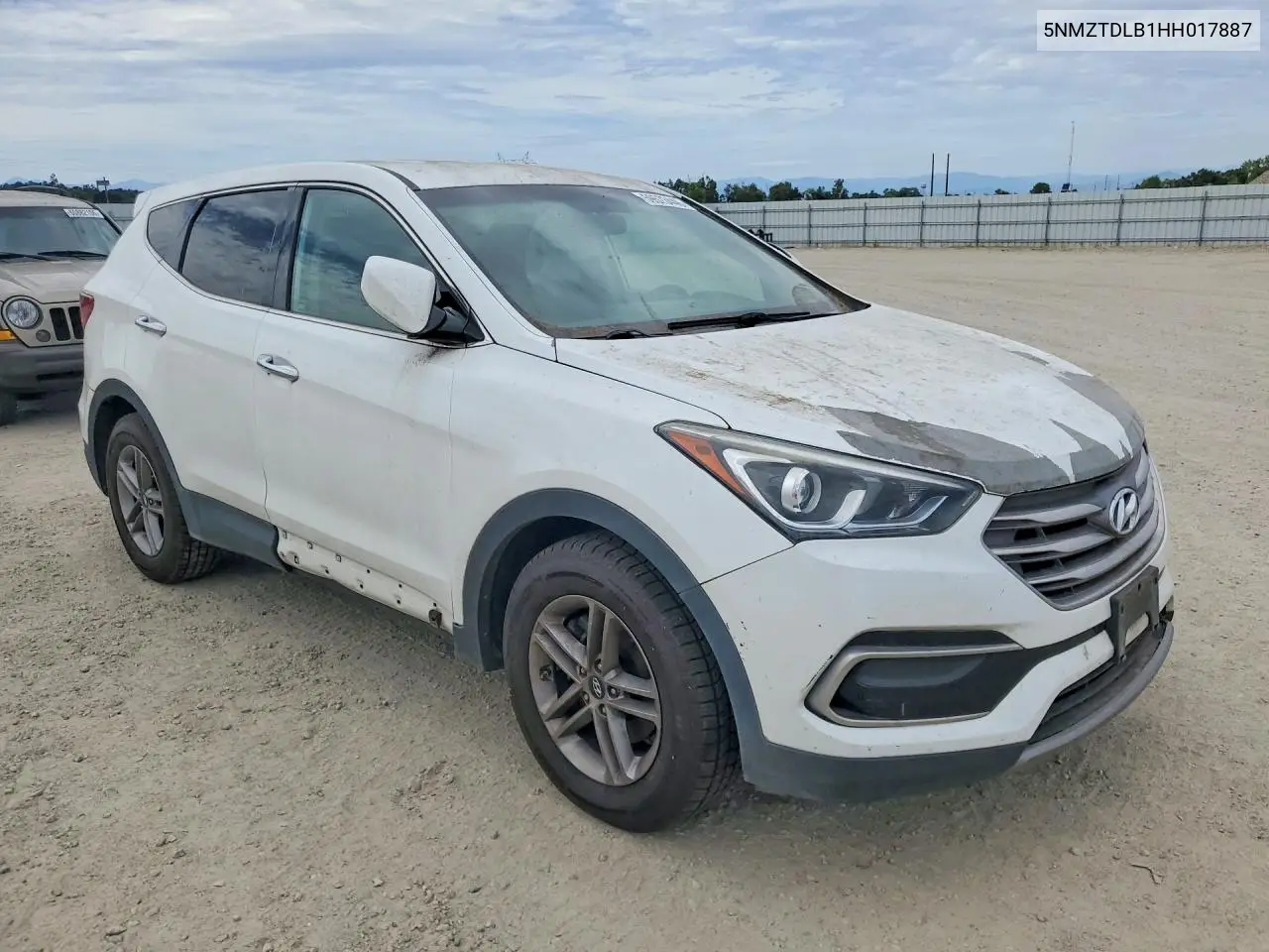 2017 Hyundai Santa Fe Sport 2.4L VIN: 5NMZTDLB1HH017887 Lot: 59573446