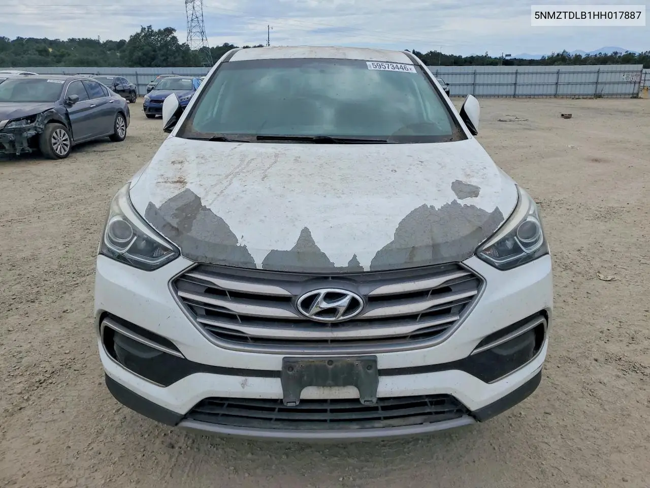 2017 Hyundai Santa Fe Sport 2.4L VIN: 5NMZTDLB1HH017887 Lot: 59573446