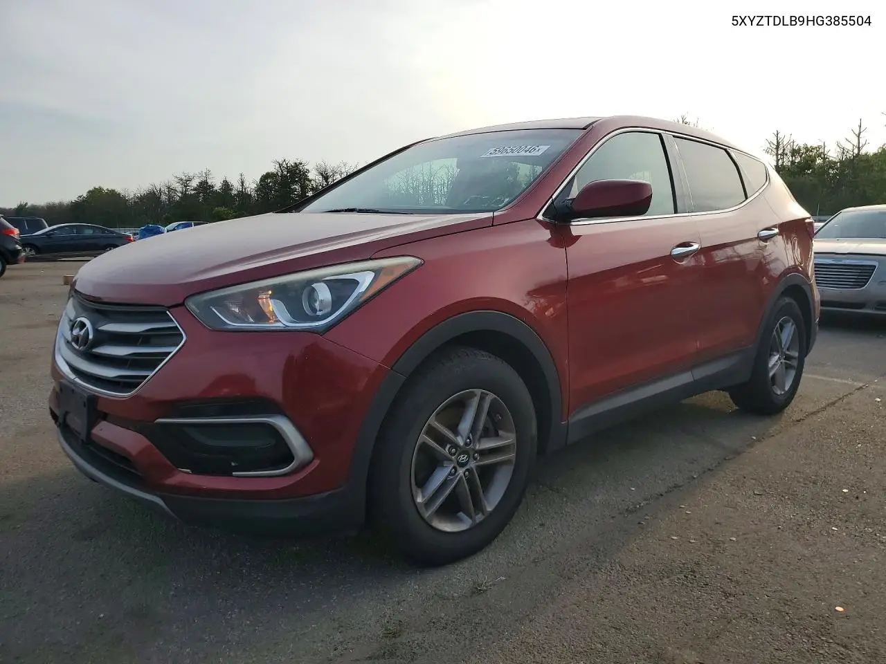2017 Hyundai Santa Fe Sport 2.4L VIN: 5XYZTDLB9HG385504 Lot: 59650046