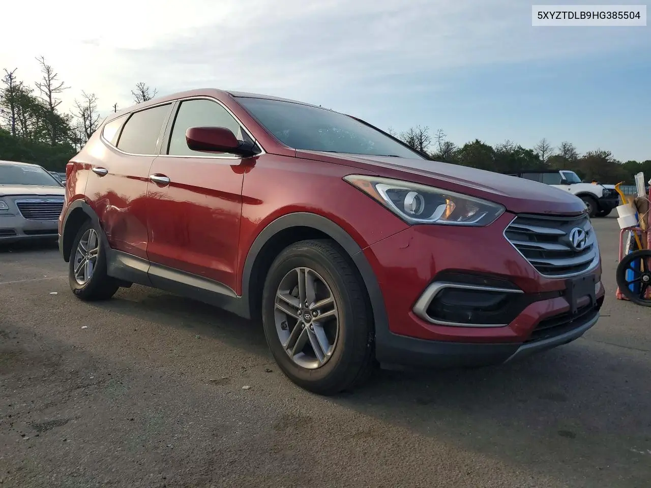 2017 Hyundai Santa Fe Sport 2.4L VIN: 5XYZTDLB9HG385504 Lot: 59650046