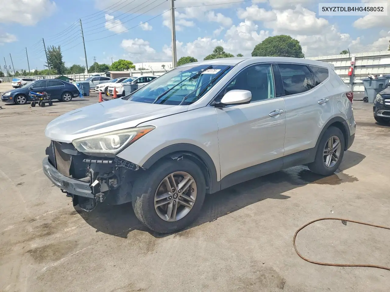 2017 Hyundai Santa Fe Sport 2.4L VIN: 5XYZTDLB4HG458052 Lot: 59914176