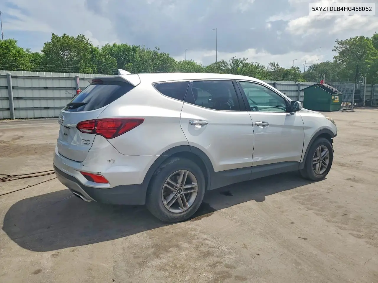 2017 Hyundai Santa Fe Sport 2.4L VIN: 5XYZTDLB4HG458052 Lot: 59914176