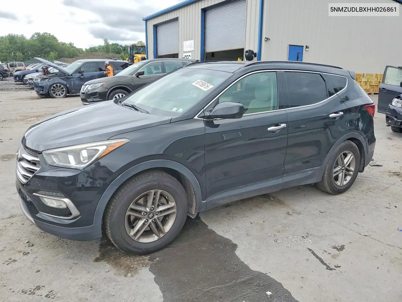 2017 Hyundai Santa Fe Sport 2.4L VIN: 5NMZUDLBXHH026861 Lot: 60158616