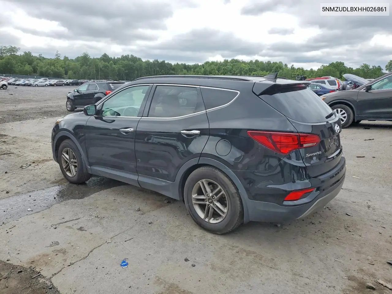 2017 Hyundai Santa Fe Sport 2.4L VIN: 5NMZUDLBXHH026861 Lot: 60158616