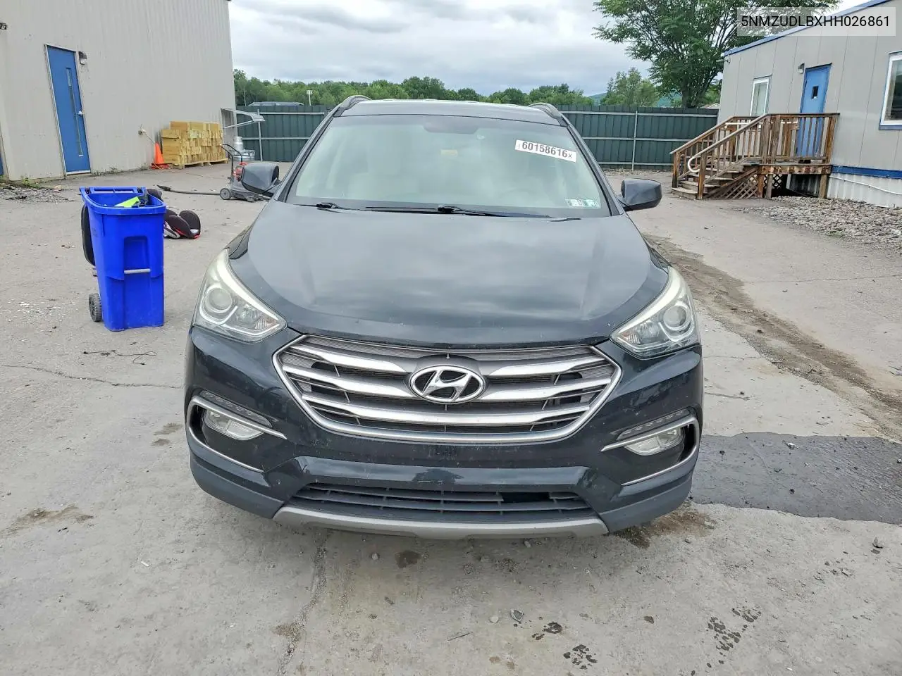 2017 Hyundai Santa Fe Sport 2.4L VIN: 5NMZUDLBXHH026861 Lot: 60158616