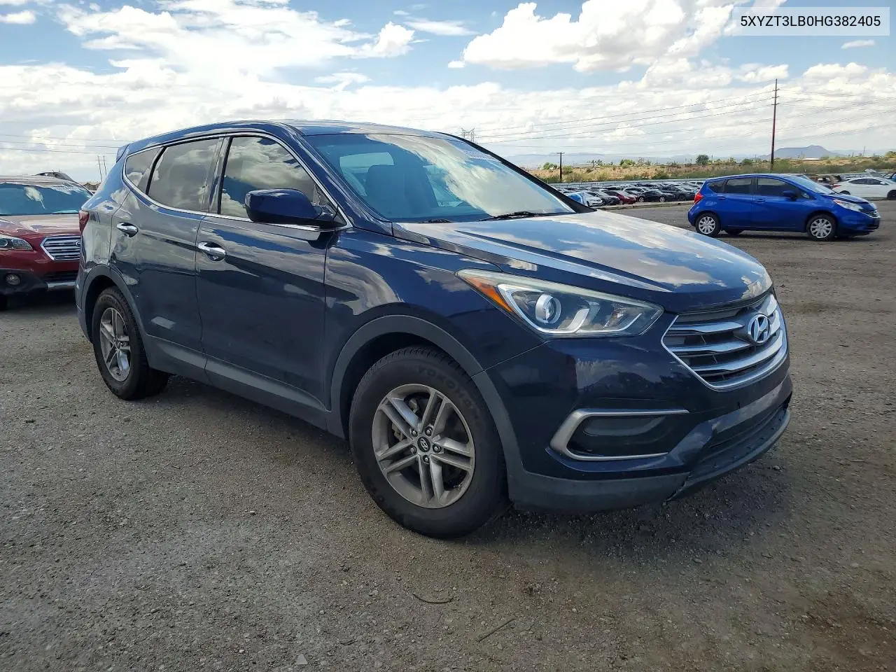 2017 Hyundai Santa Fe Sport 2.4L VIN: 5XYZT3LB0HG382405 Lot: 60500736