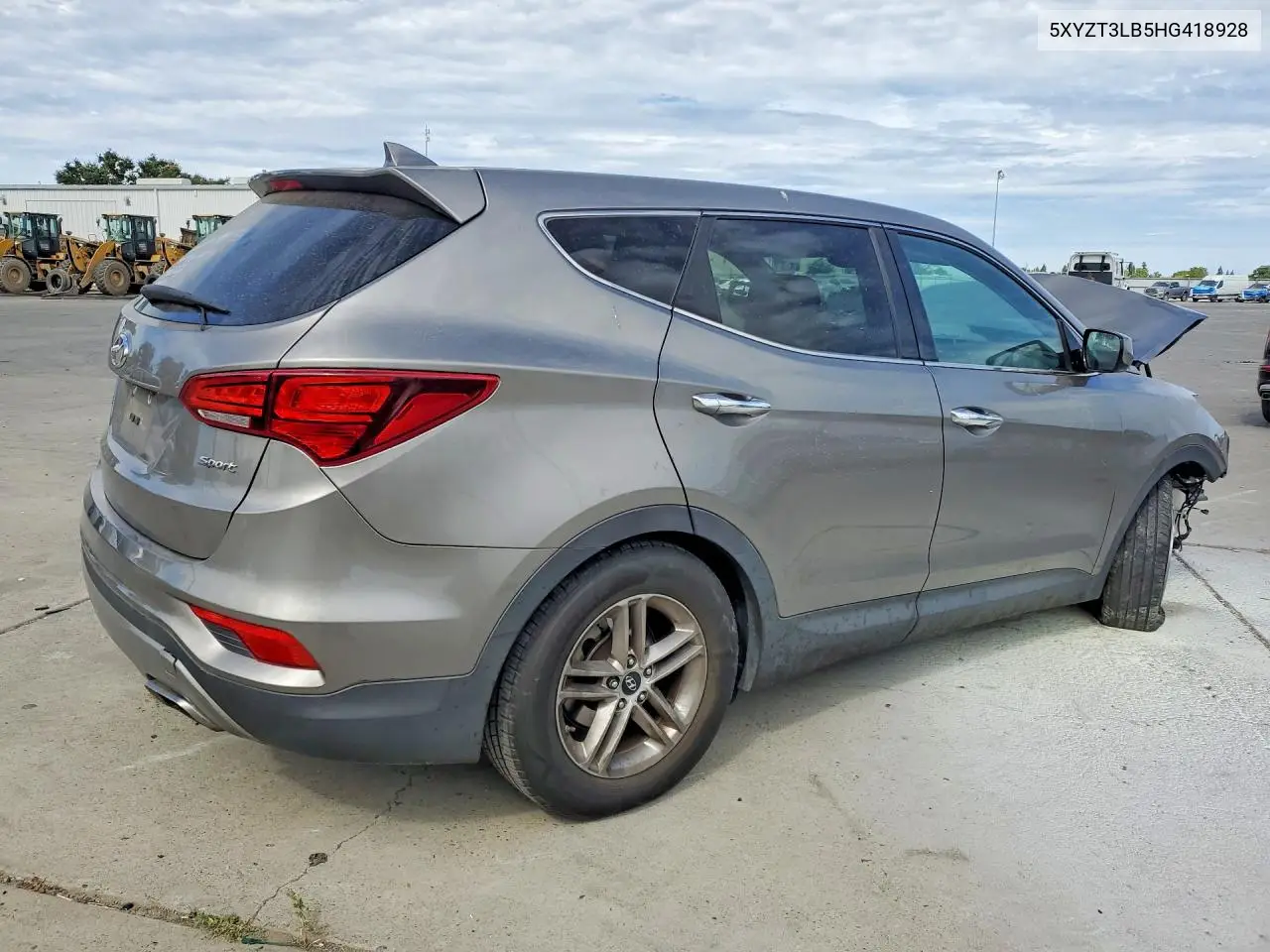 2017 Hyundai Santa Fe Sport 2.4L VIN: 5XYZT3LB5HG418928 Lot: 60864376