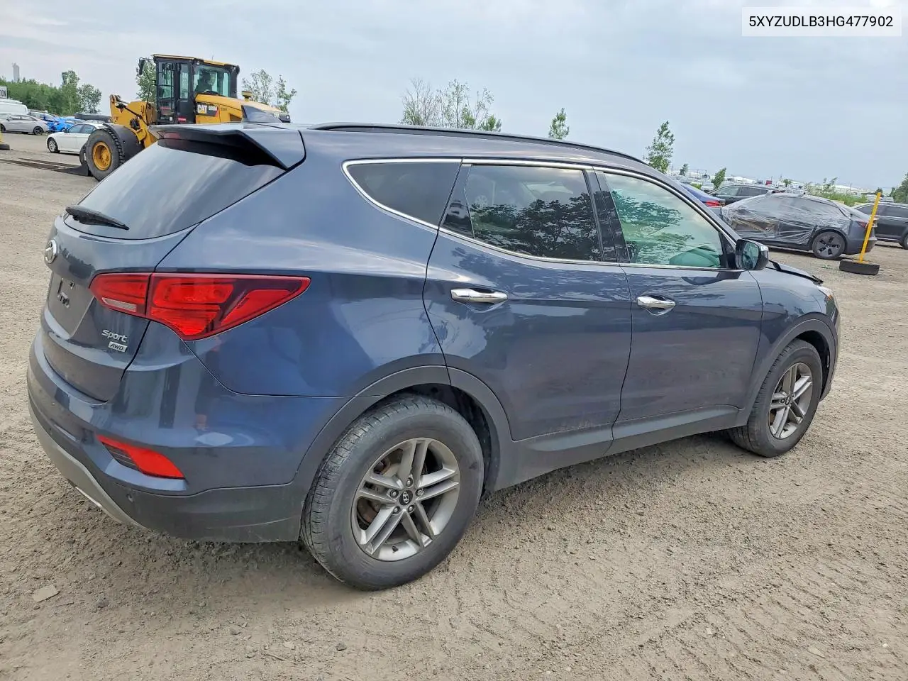 5XYZUDLB3HG477902 2017 Hyundai Santa Fe Sport 2.4L