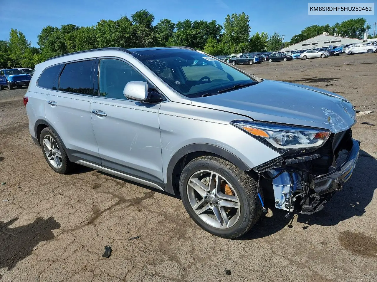 2017 Hyundai Santa Fe Limited Ultimate VIN: KM8SRDHF5HU250462 Lot: 61069806