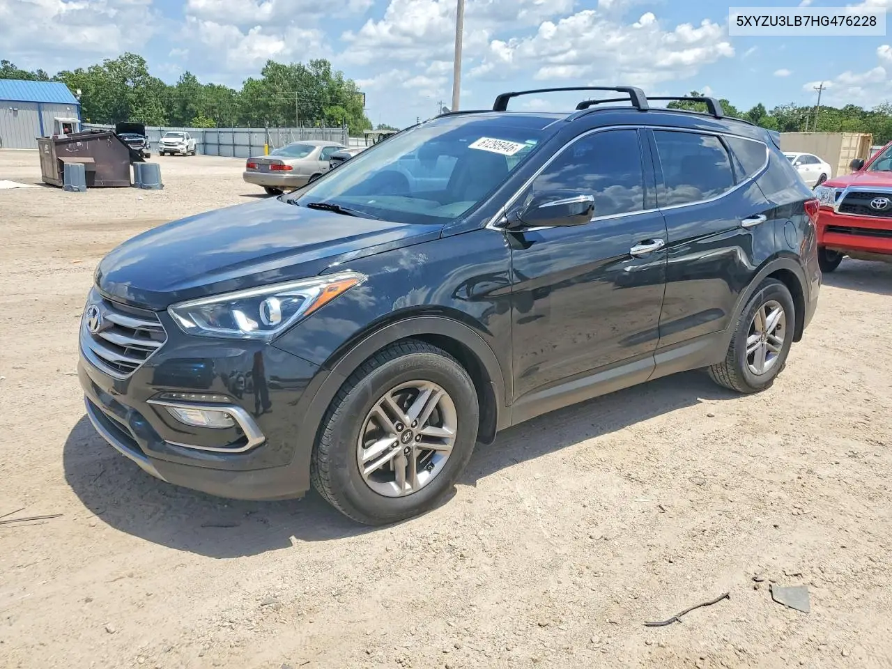 2017 Hyundai Santa Fe Sport 2.4L VIN: 5XYZU3LB7HG476228 Lot: 61295946