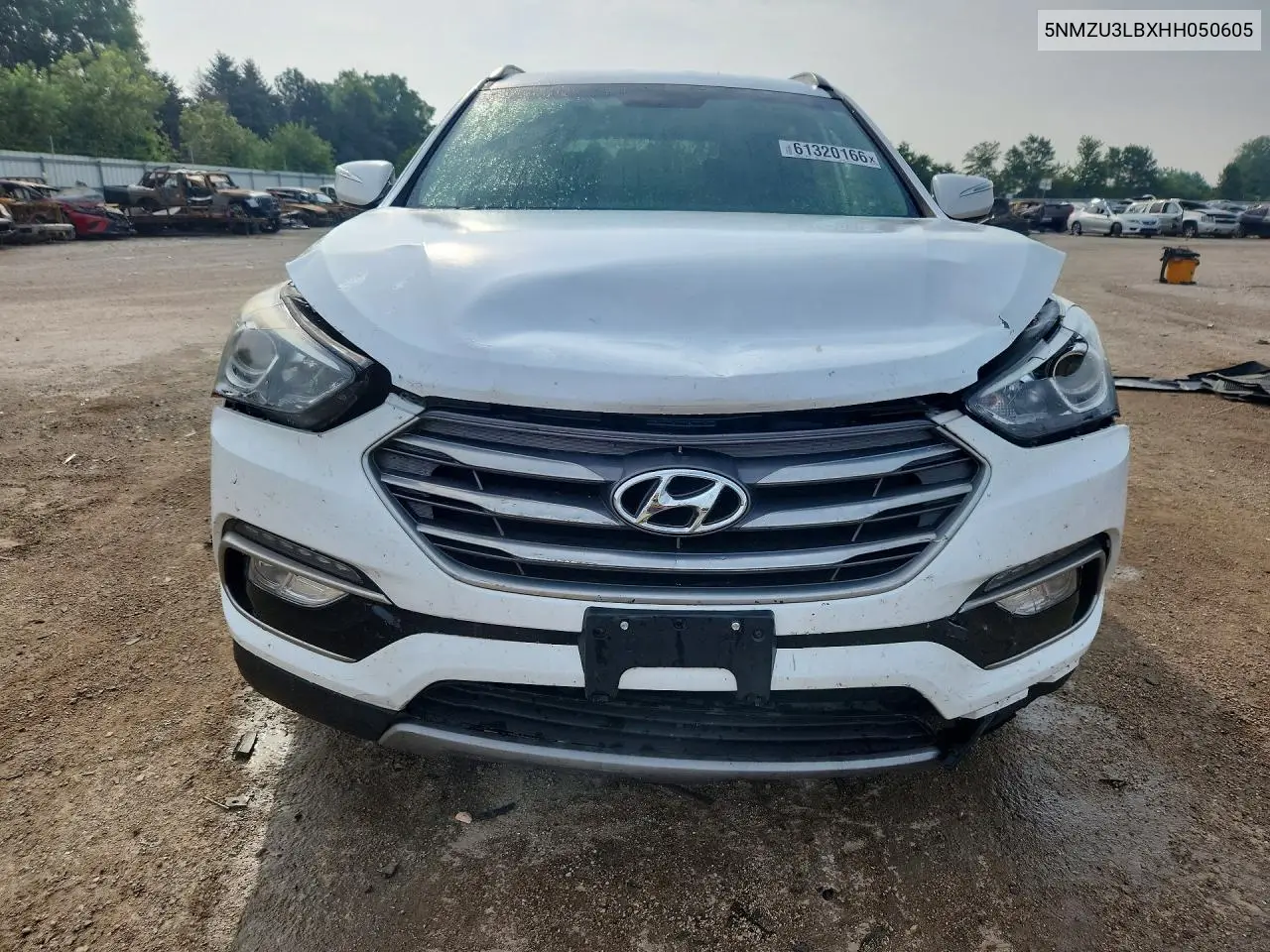 2017 Hyundai Santa Fe Sport 2.4L VIN: 5NMZU3LBXHH050605 Lot: 61320166