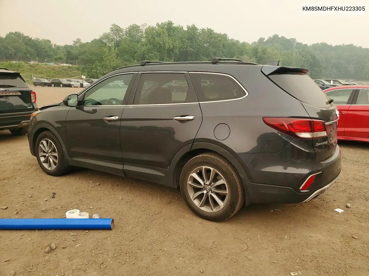 2017 Hyundai Santa Fe Se VIN: KM8SMDHFXHU223305 Lot: 61471806