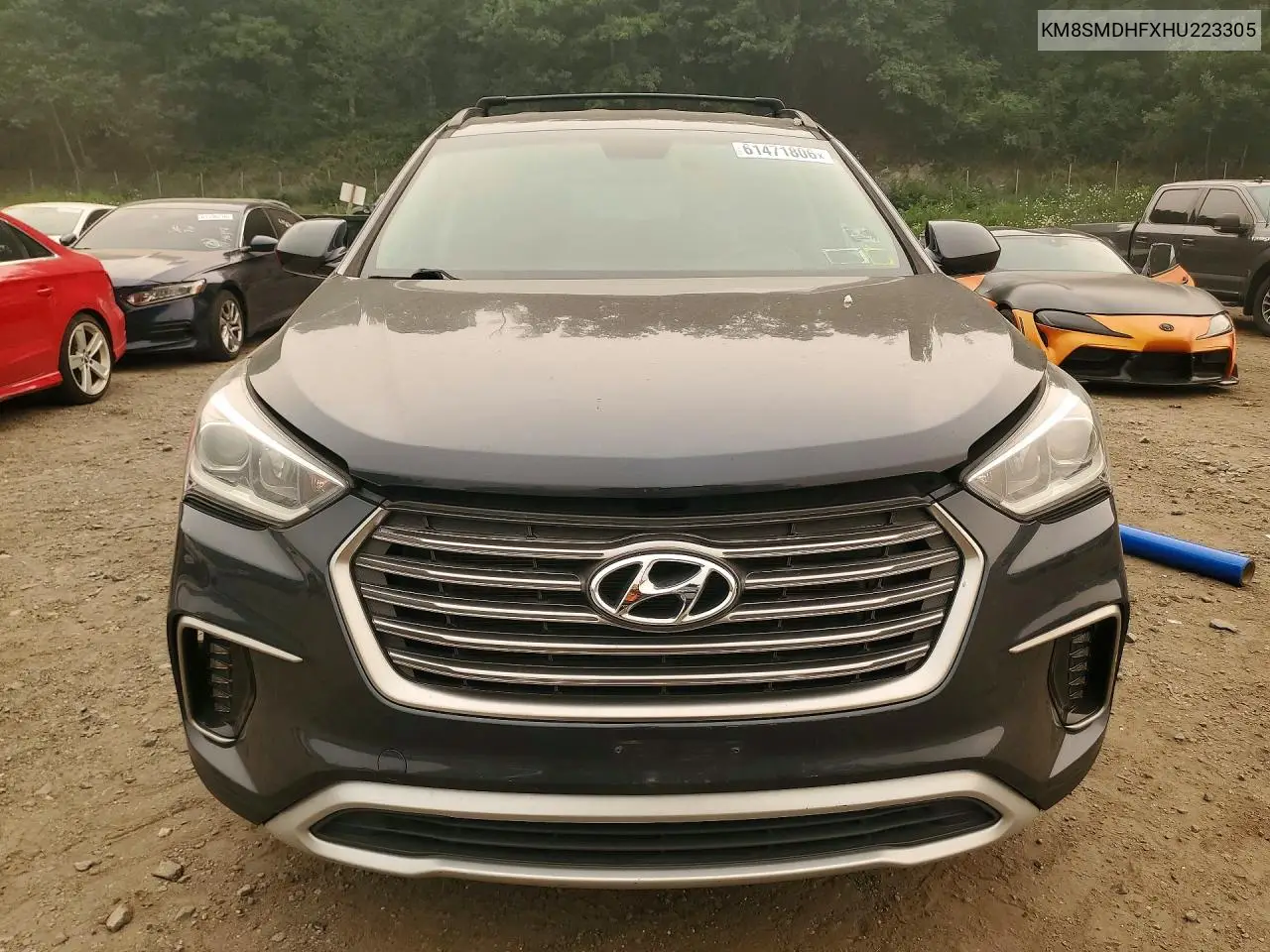 2017 Hyundai Santa Fe Se VIN: KM8SMDHFXHU223305 Lot: 61471806