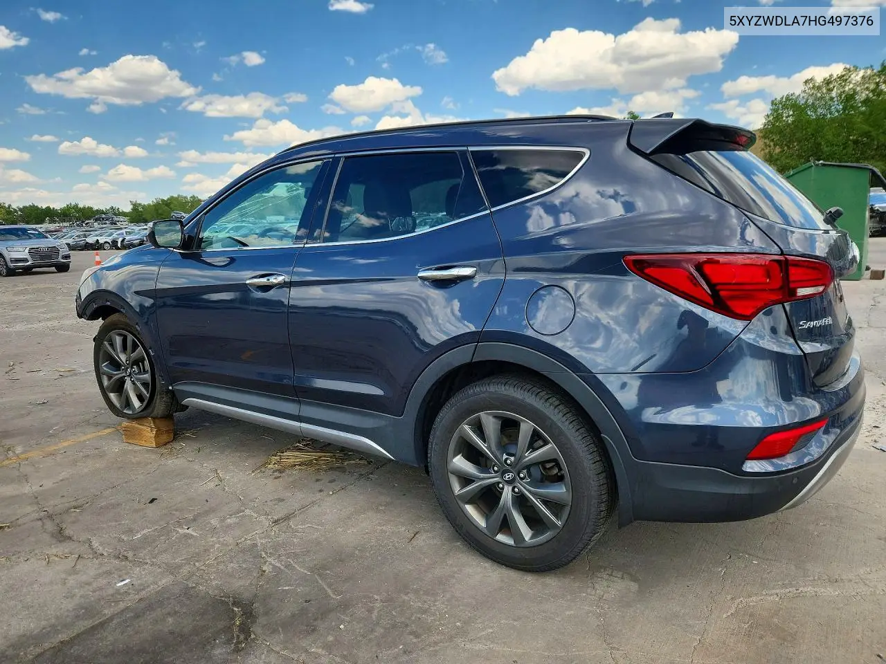 2017 Hyundai Santa Fe Sport 2.0T Ultimate VIN: 5XYZWDLA7HG497376 Lot: 61921056