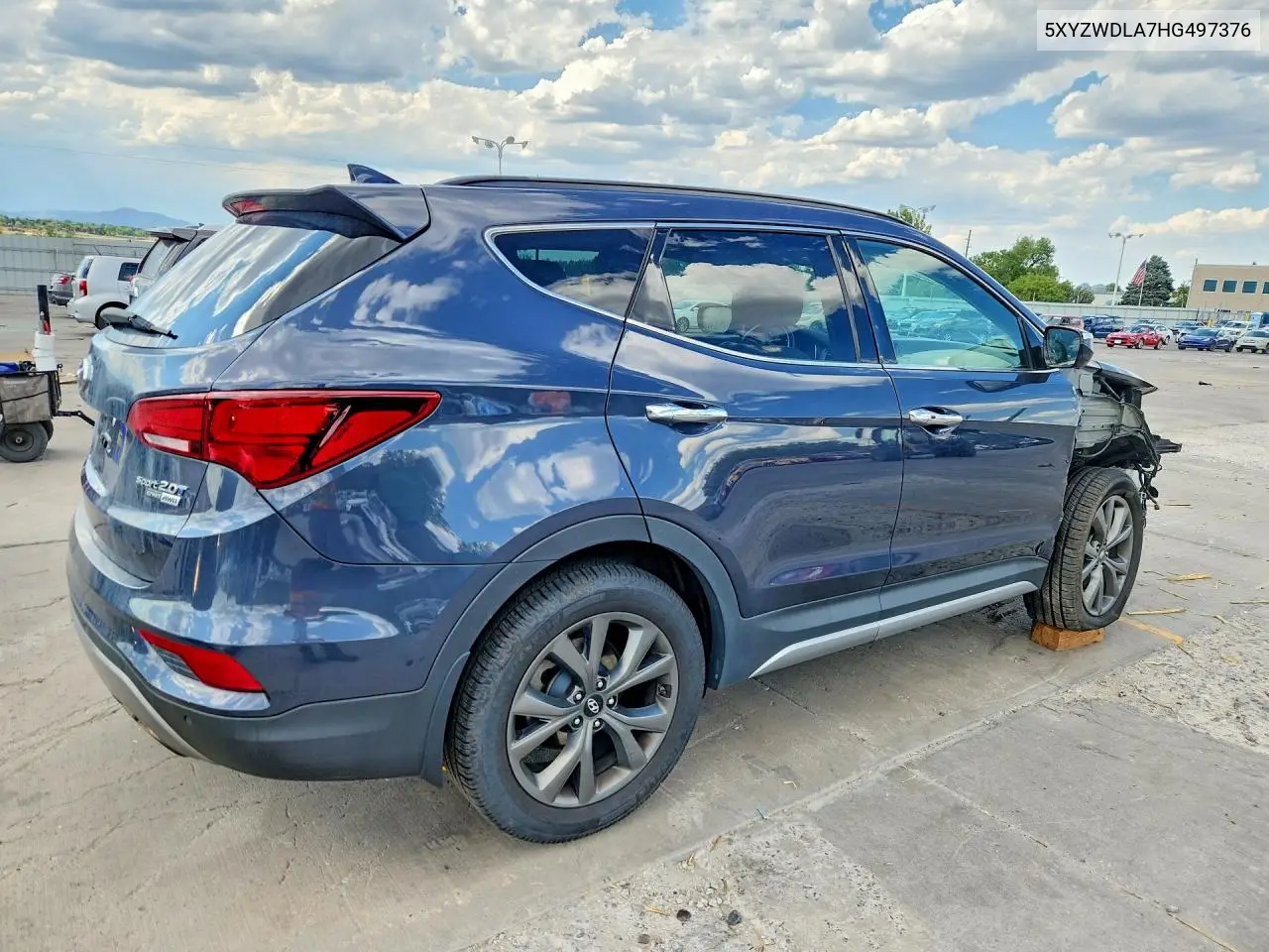 2017 Hyundai Santa Fe Sport 2.0T Ultimate VIN: 5XYZWDLA7HG497376 Lot: 61921056