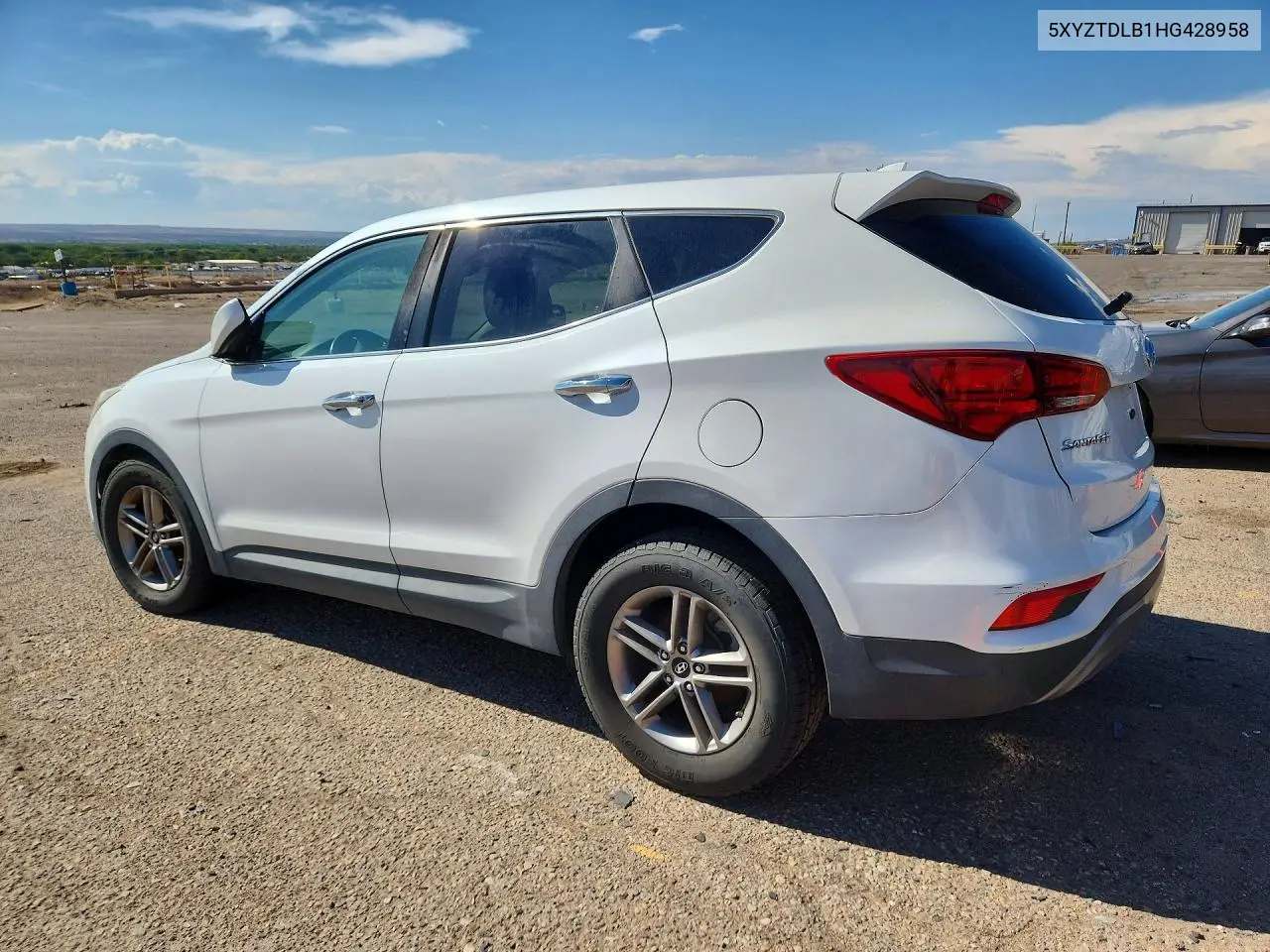 2017 Hyundai Santa Fe Sport 2.4L VIN: 5XYZTDLB1HG428958 Lot: 61922136