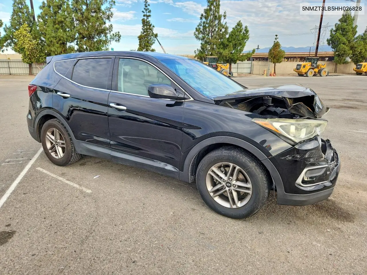 2017 Hyundai Santa Fe Sport 2.4L VIN: 5NMZT3LB5HH026828 Lot: 61947626