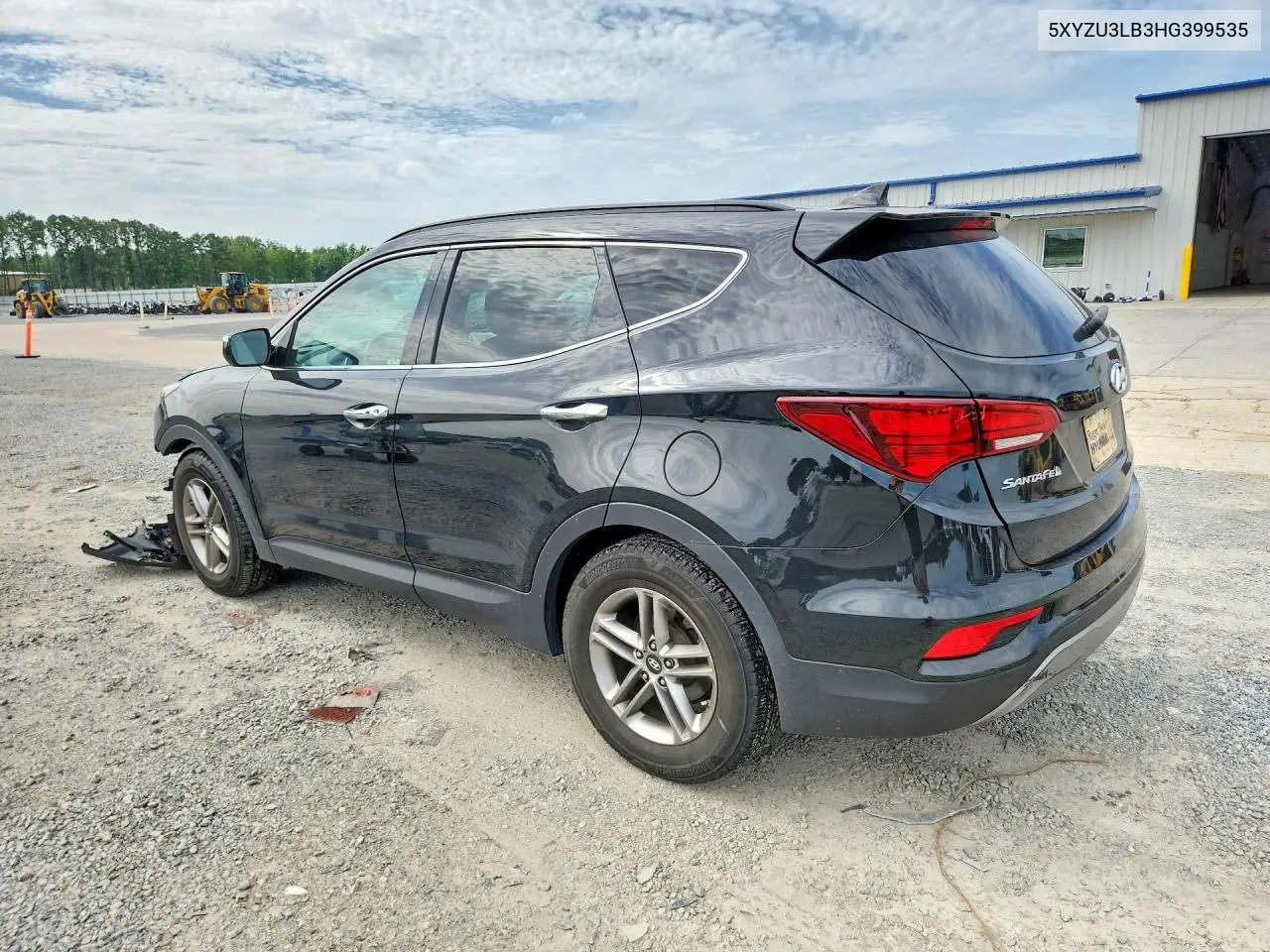 2017 Hyundai Santa Fe Sport 2.4L VIN: 5XYZU3LB3HG399535 Lot: 61953926
