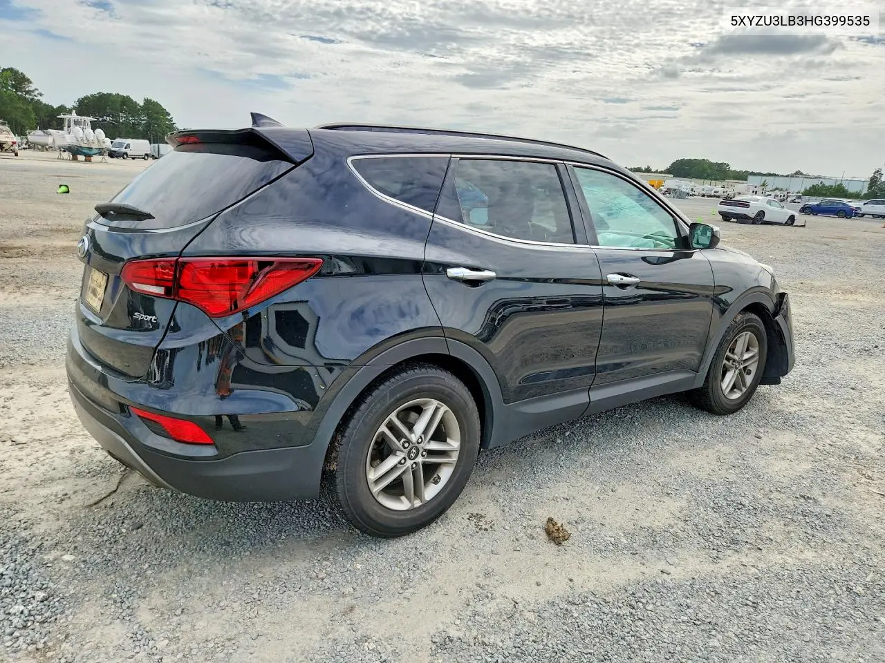 2017 Hyundai Santa Fe Sport 2.4L VIN: 5XYZU3LB3HG399535 Lot: 61953926