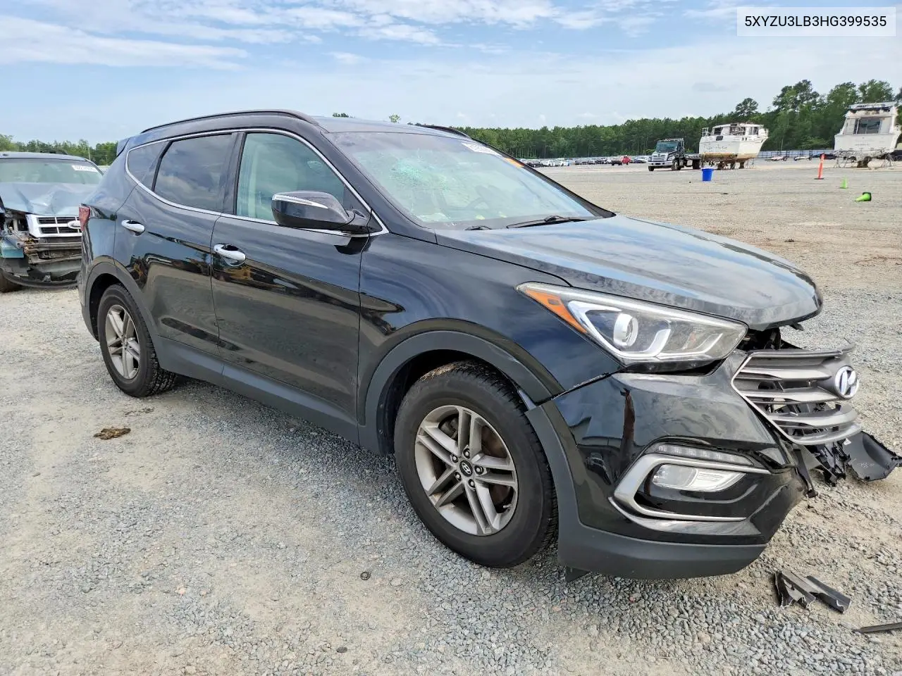2017 Hyundai Santa Fe Sport 2.4L VIN: 5XYZU3LB3HG399535 Lot: 61953926