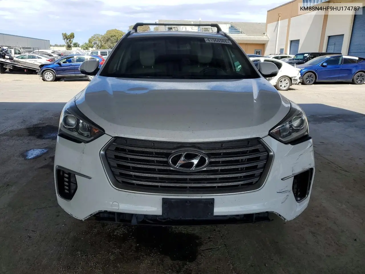 2017 Hyundai Santa Fe Limited VIN: KM8SN4HF9HU174787 Lot: 61966986
