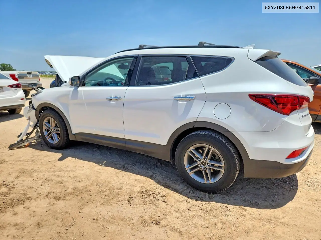 2017 Hyundai Santa Fe Sport 2.4L VIN: 5XYZU3LB6HG415811 Lot: 62021586