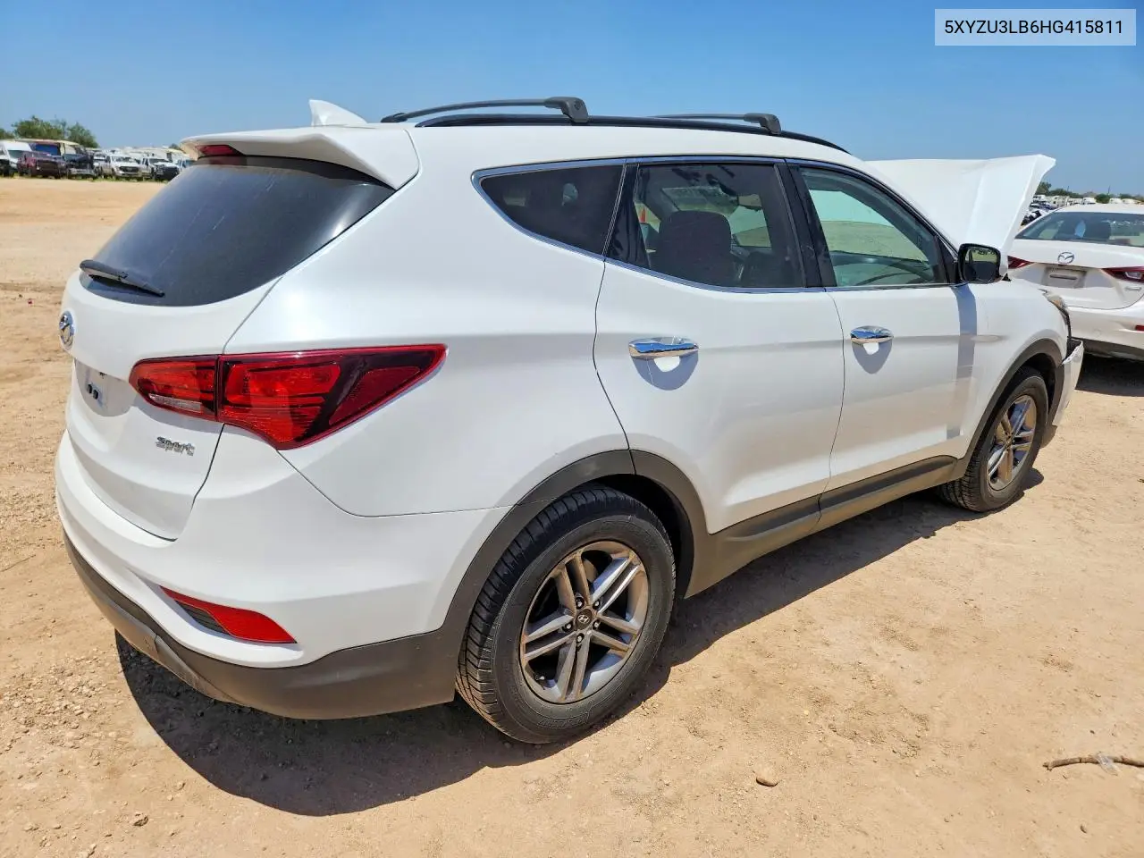 2017 Hyundai Santa Fe Sport 2.4L VIN: 5XYZU3LB6HG415811 Lot: 62021586