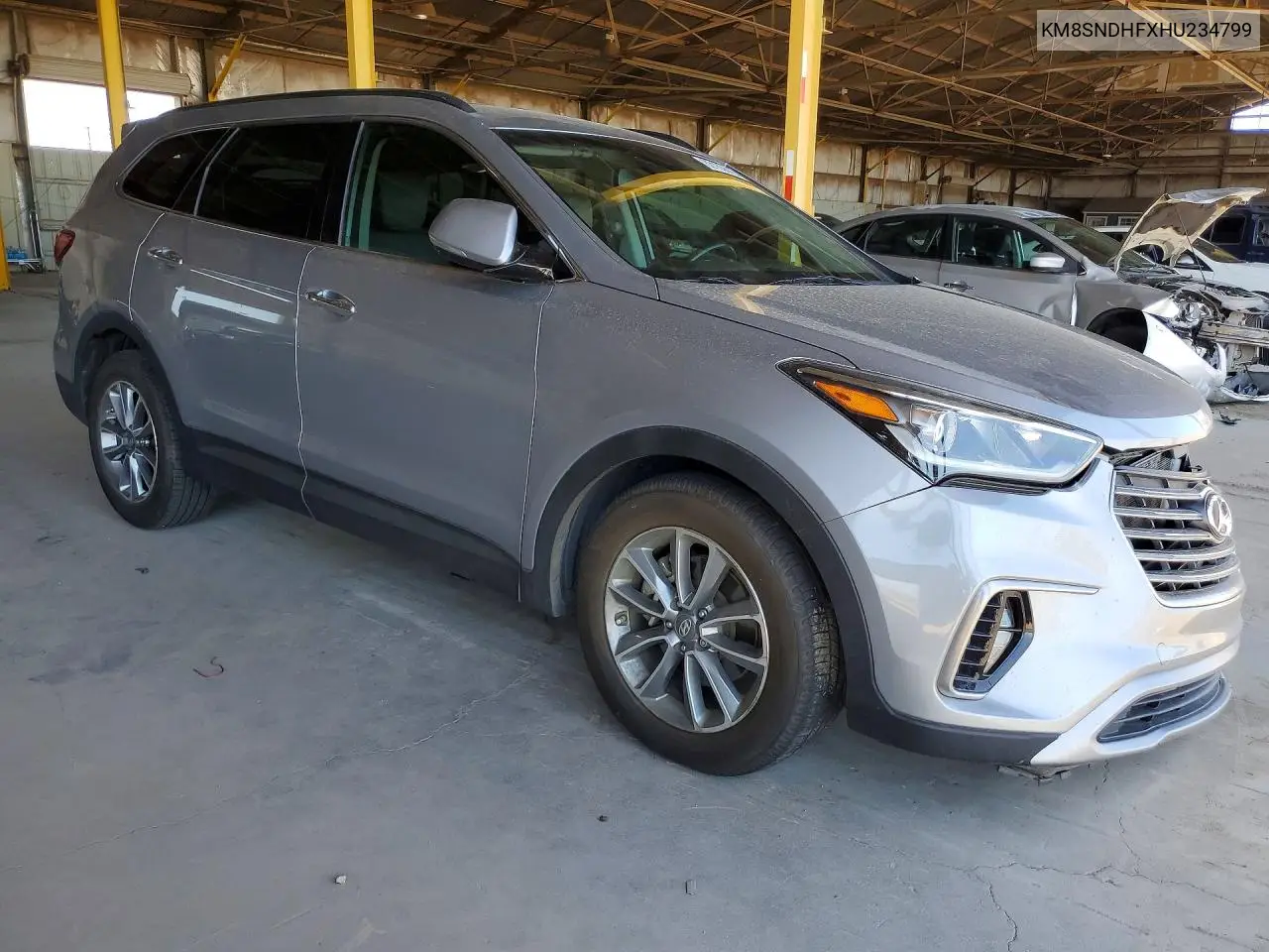 2017 Hyundai Santa Fe Se VIN: KM8SNDHFXHU234799 Lot: 62163816