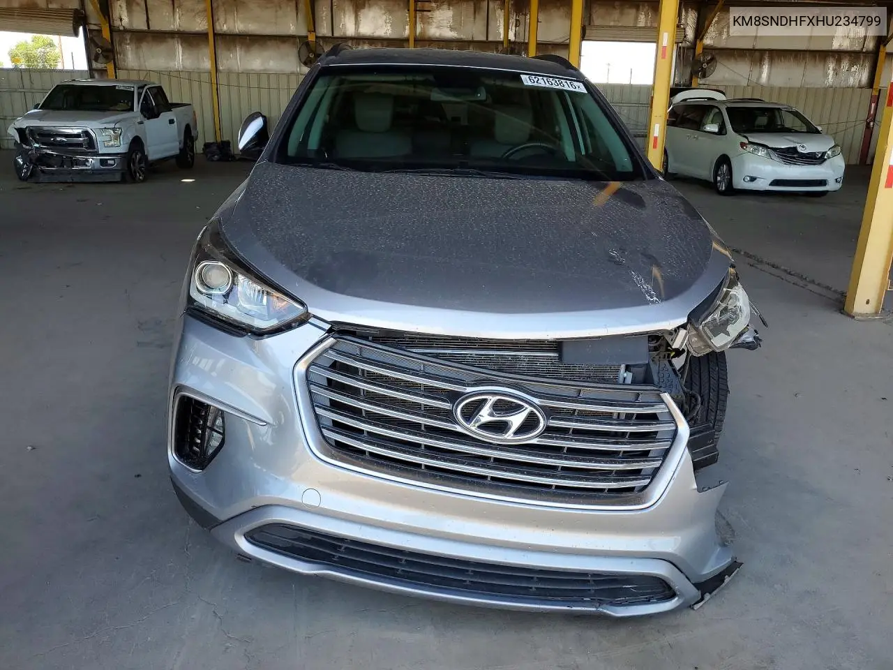 2017 Hyundai Santa Fe Se VIN: KM8SNDHFXHU234799 Lot: 62163816