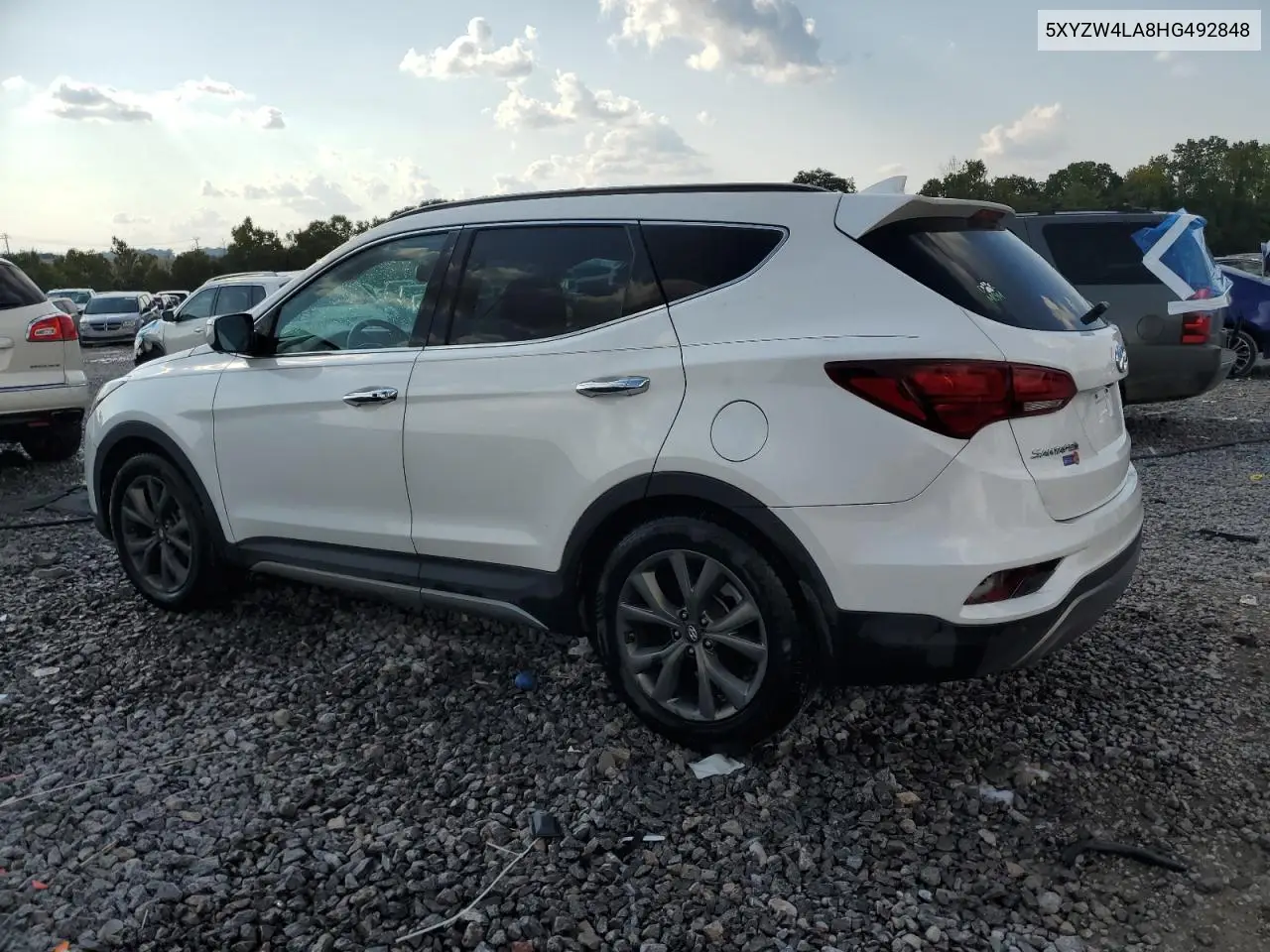 5XYZW4LA8HG492848 2017 Hyundai Santa Fe Sport