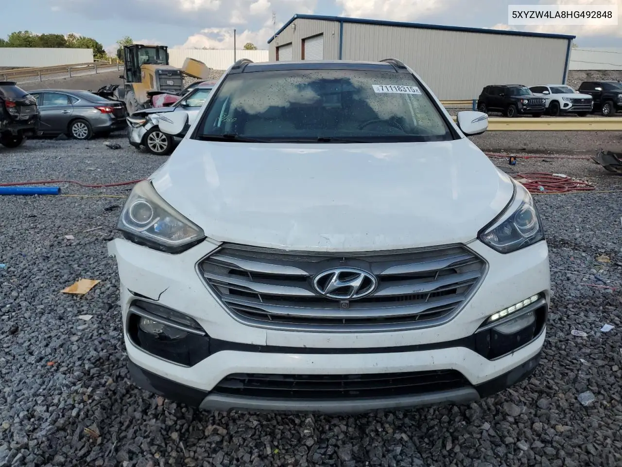 5XYZW4LA8HG492848 2017 Hyundai Santa Fe Sport