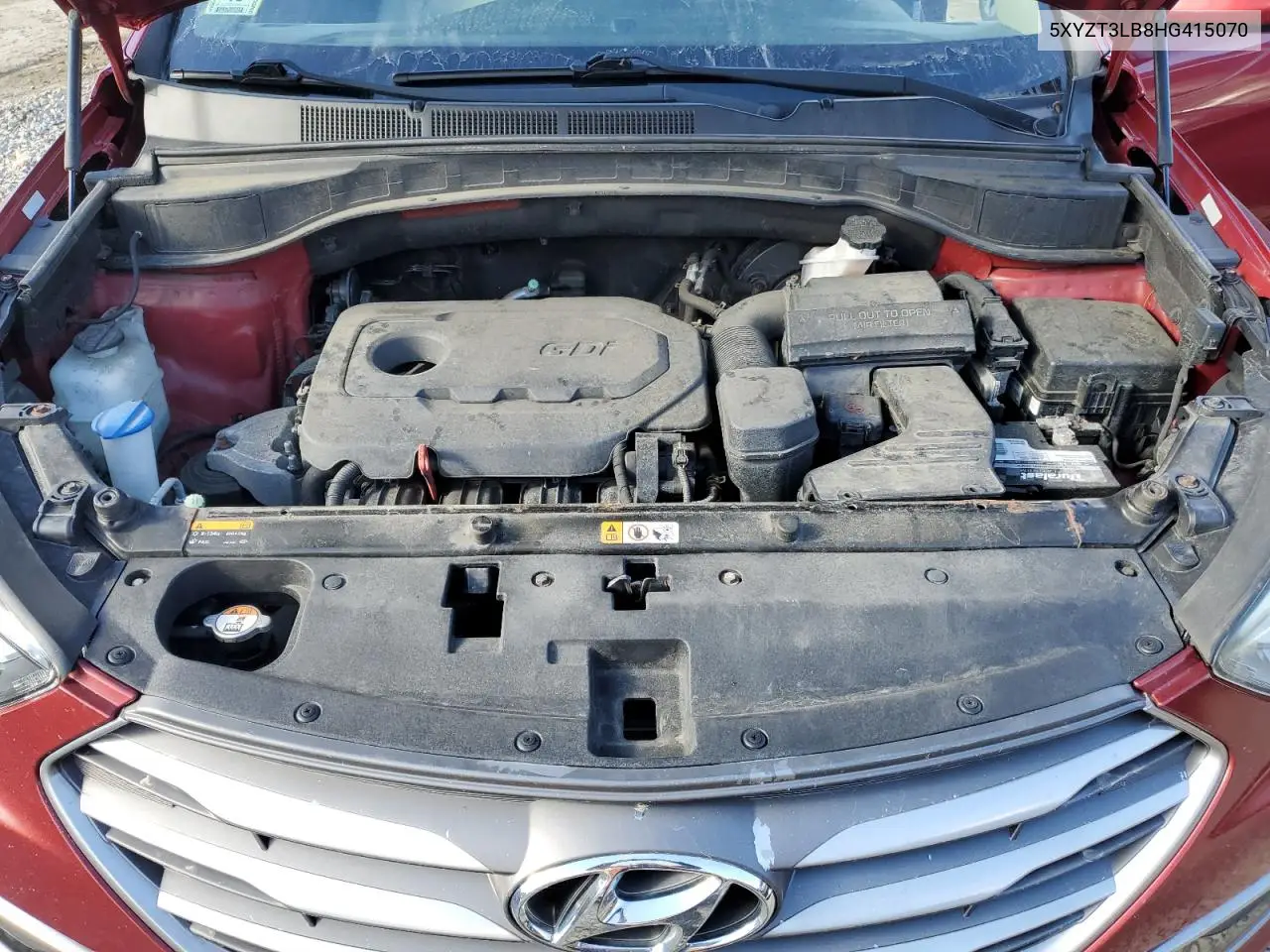 5XYZT3LB8HG415070 2017 Hyundai Santa Fe Sport