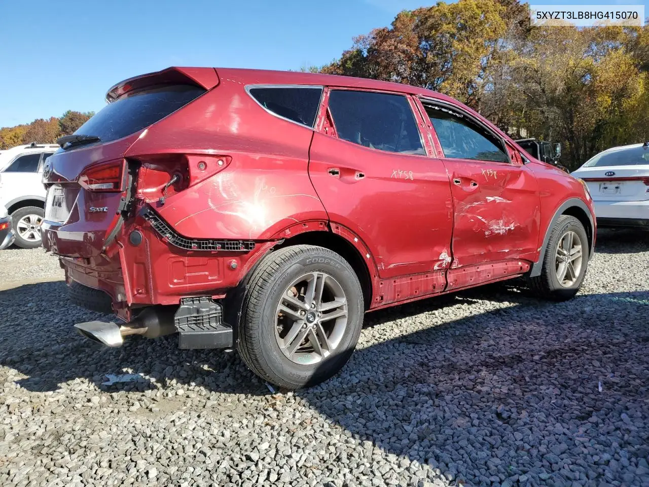 5XYZT3LB8HG415070 2017 Hyundai Santa Fe Sport