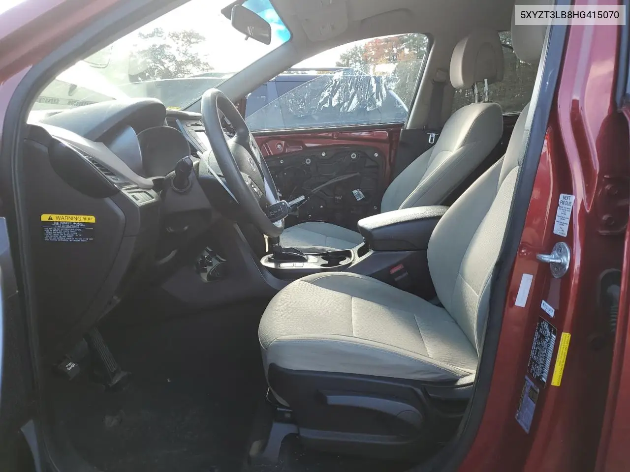 5XYZT3LB8HG415070 2017 Hyundai Santa Fe Sport