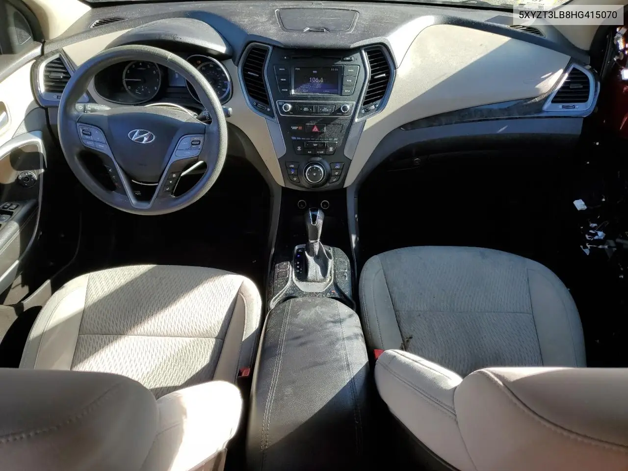 5XYZT3LB8HG415070 2017 Hyundai Santa Fe Sport