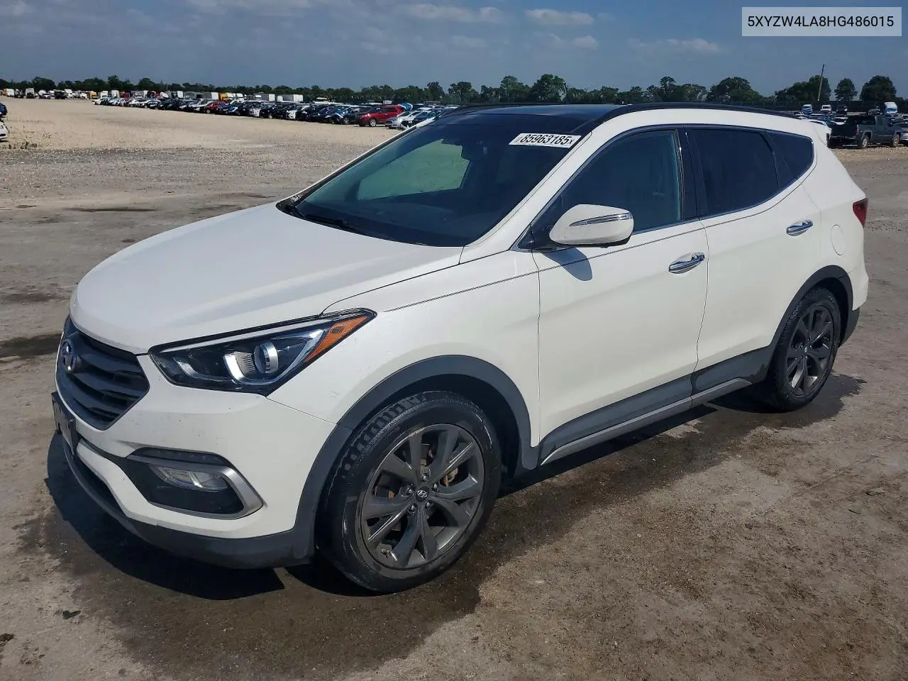 2017 Hyundai Santa Fe Sport 2.0T Ultimate VIN: 5XYZW4LA8HG486015 Lot: 85963185