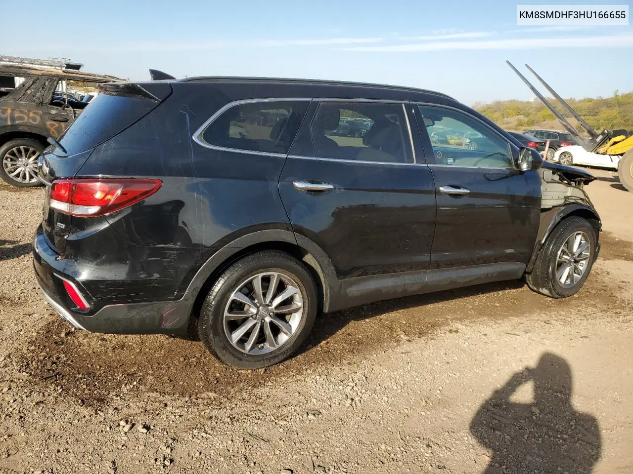 KM8SMDHF3HU166655 2017 Hyundai Santa Fe Se