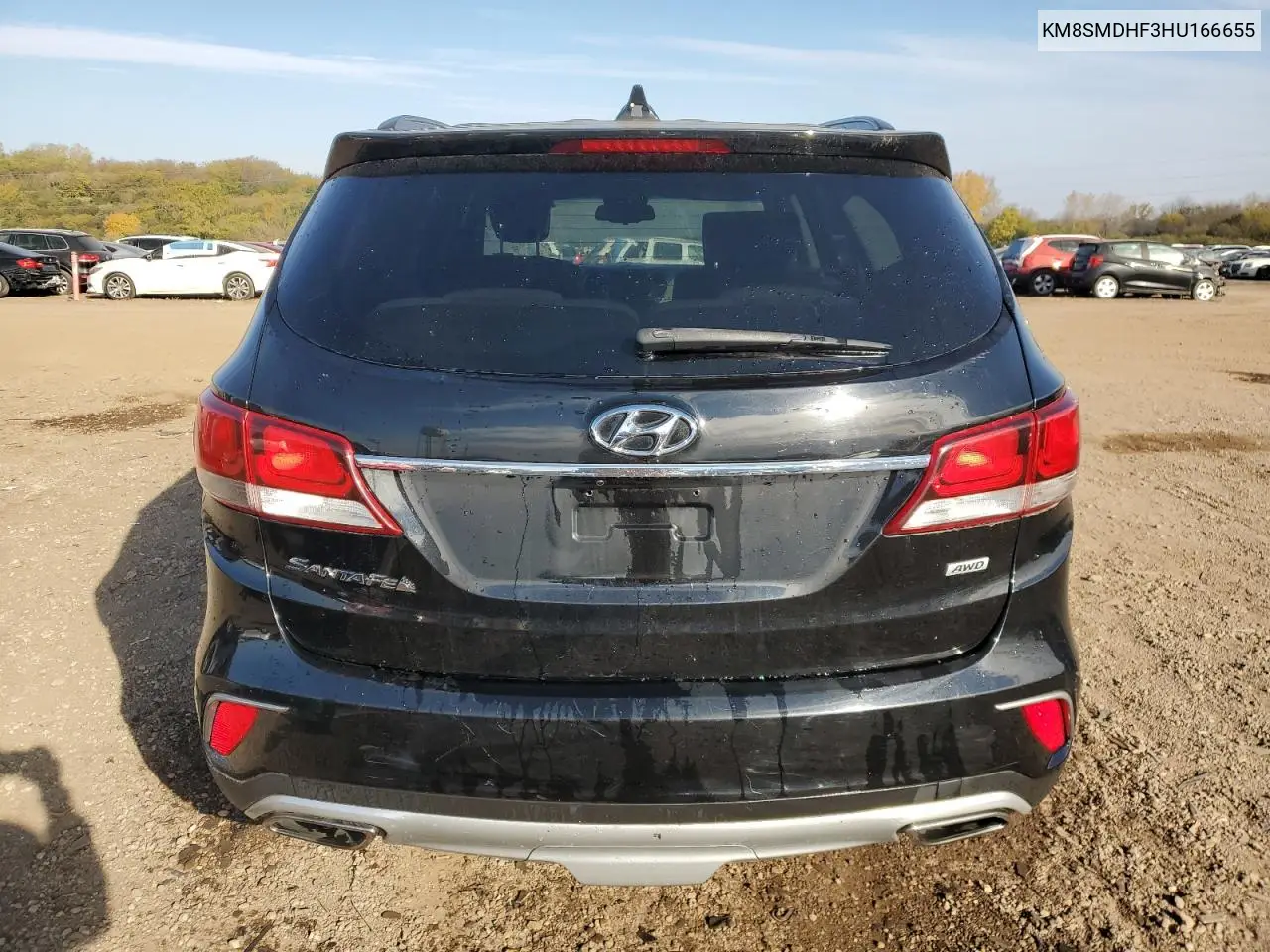 KM8SMDHF3HU166655 2017 Hyundai Santa Fe Se