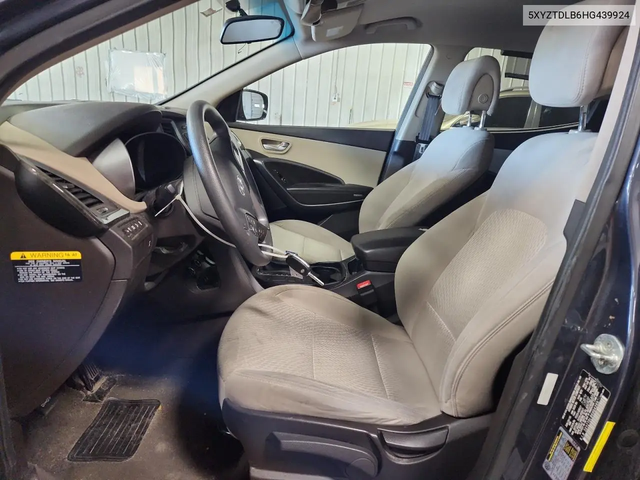 5XYZTDLB6HG439924 2017 Hyundai Santa Fe Sport