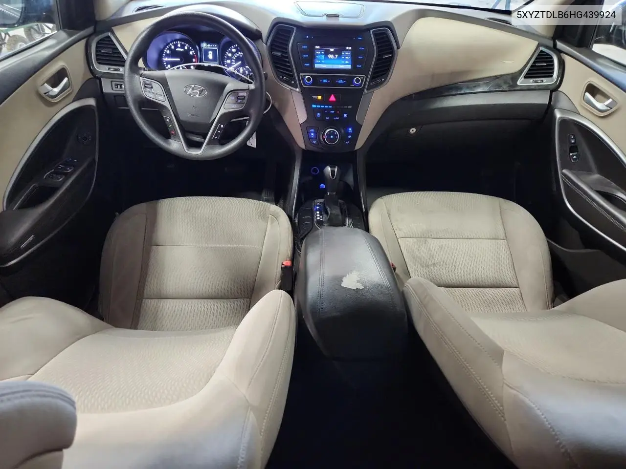 5XYZTDLB6HG439924 2017 Hyundai Santa Fe Sport