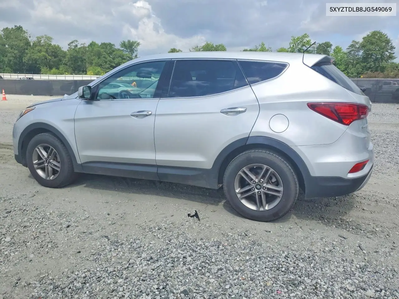 2018 Hyundai Santa Fe Sport 2.4L VIN: 5XYZTDLB8JG549069 Lot: 57899876