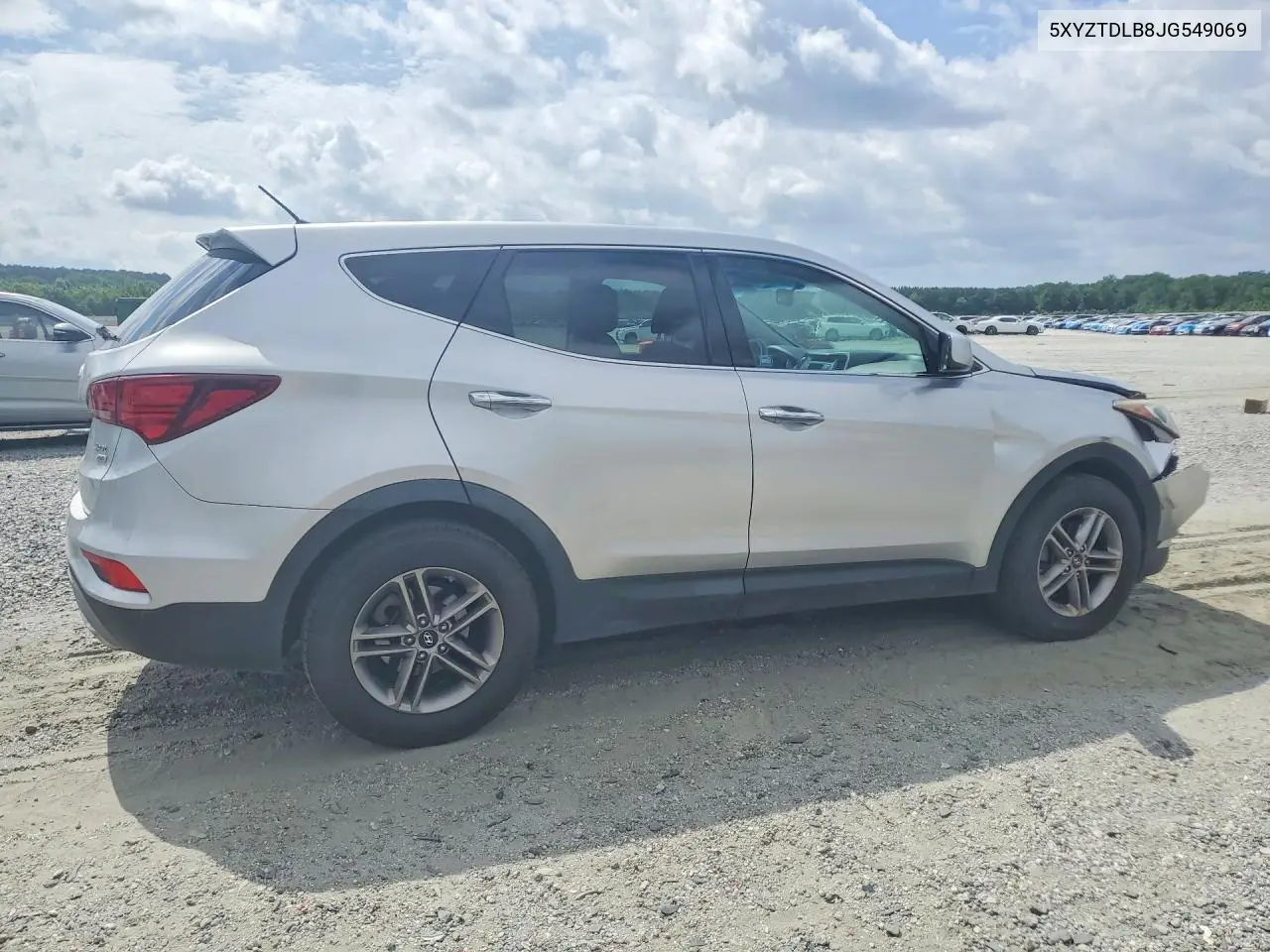 2018 Hyundai Santa Fe Sport 2.4L VIN: 5XYZTDLB8JG549069 Lot: 57899876