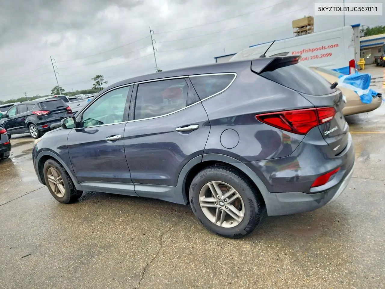 2018 Hyundai Santa Fe Sport 2.4L VIN: 5XYZTDLB1JG567011 Lot: 58014876