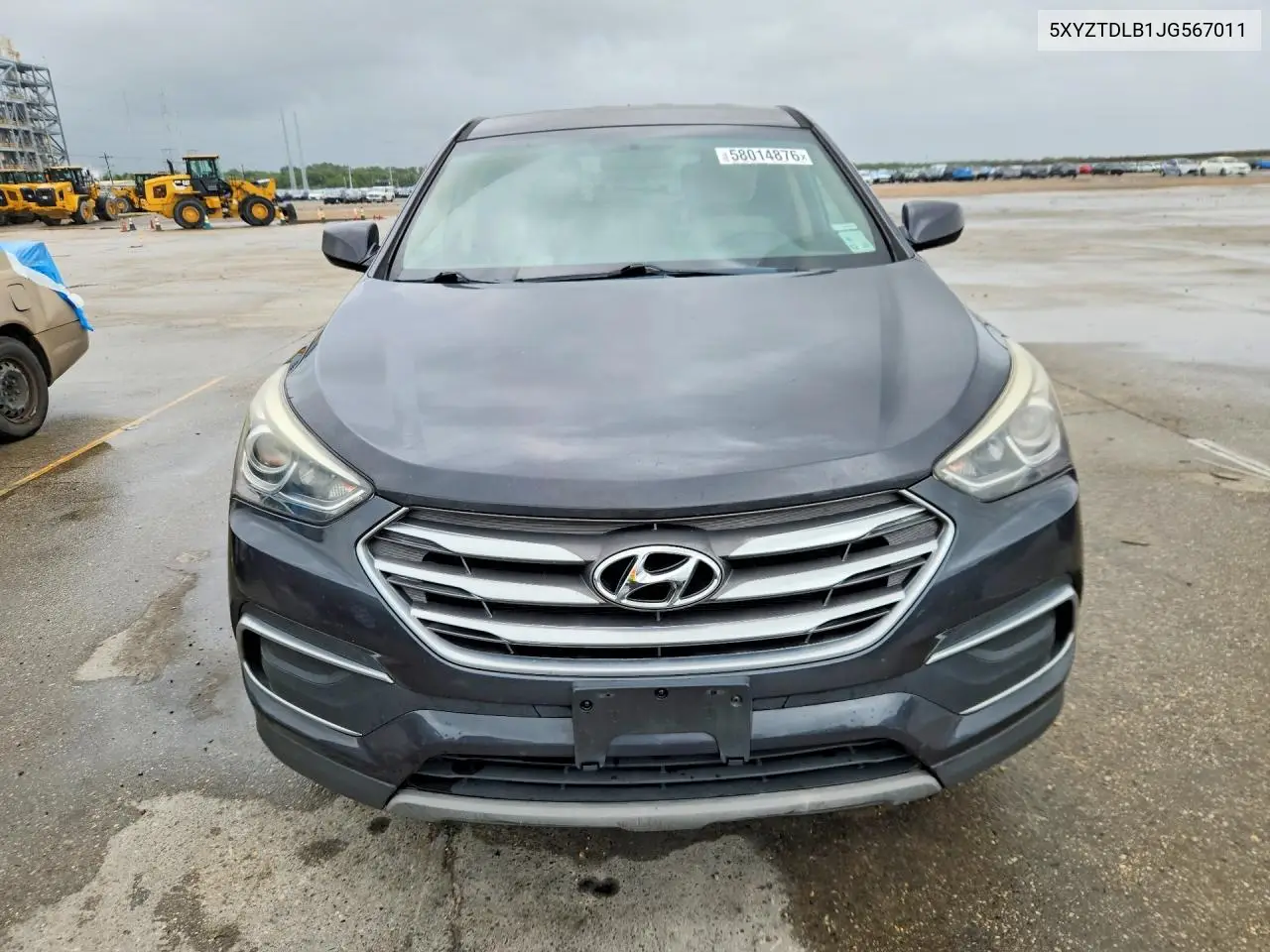 2018 Hyundai Santa Fe Sport 2.4L VIN: 5XYZTDLB1JG567011 Lot: 58014876