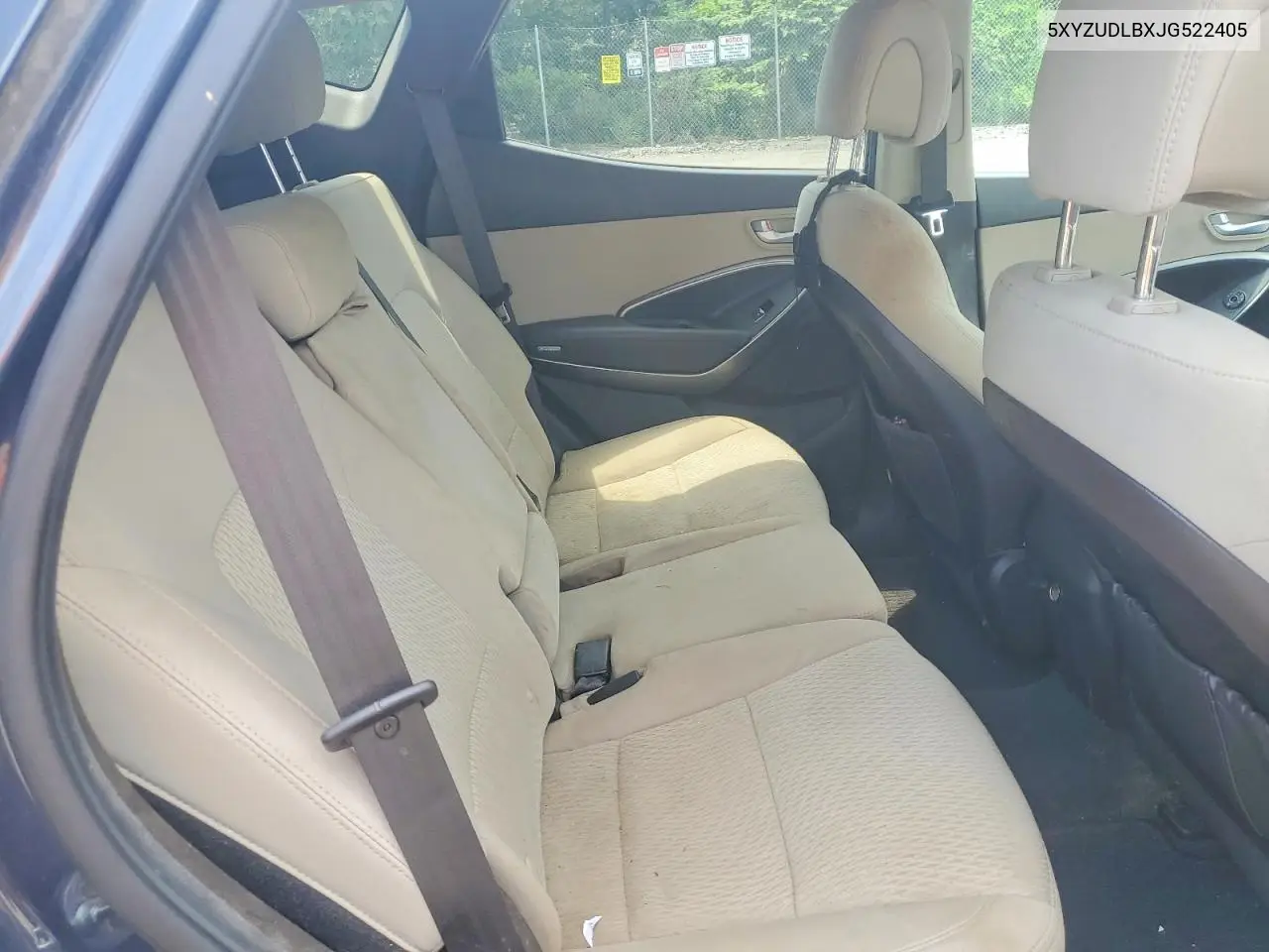 2018 Hyundai Santa Fe Sport 2.4L VIN: 5XYZUDLBXJG522405 Lot: 59319946