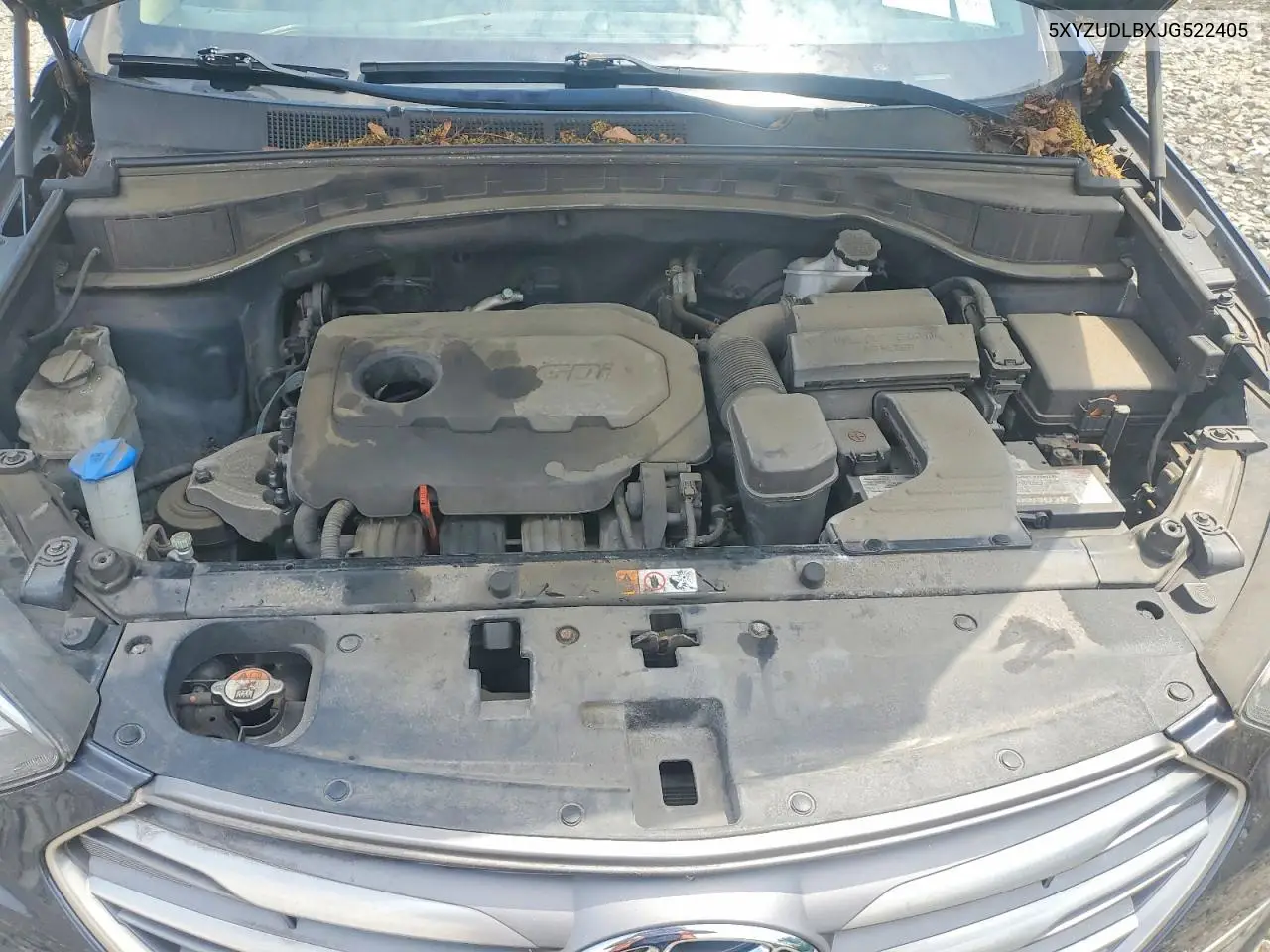2018 Hyundai Santa Fe Sport 2.4L VIN: 5XYZUDLBXJG522405 Lot: 59319946